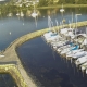Luftbild Photographie Hafen von St-Aubin-Sauges - Copyright ImagesPRO 2013