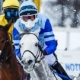 White Turf Course de chevaux 08.02.15 St. Moritz. Photo: imagesPro - Denis Beyeler