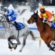 White Turf Course de chevaux 08.02.15 St. Moritz. Photo: imagesPro - Denis Beyeler